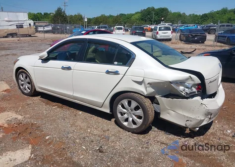 2008 Honda Accord 3.5 Ex-L z USA, uszkodzony, nr VIN 1HGCP368X8A069891